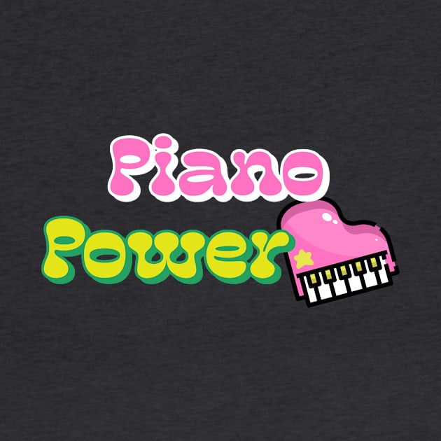 Piano Power by CSM Merch